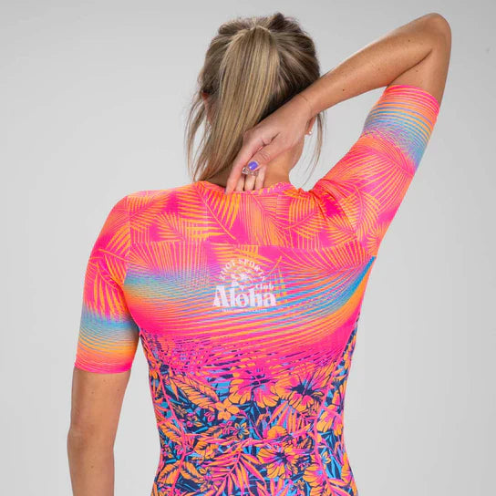Women's Ltd Tri Aero Fz Racesuit - Club Aloha