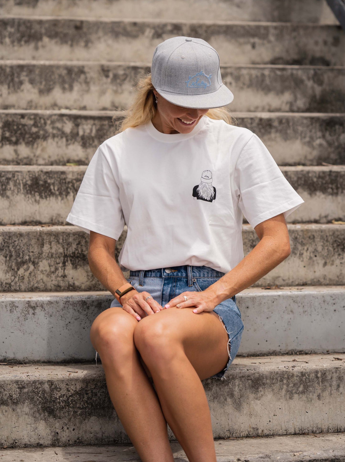 Salty Society Cap - Grey