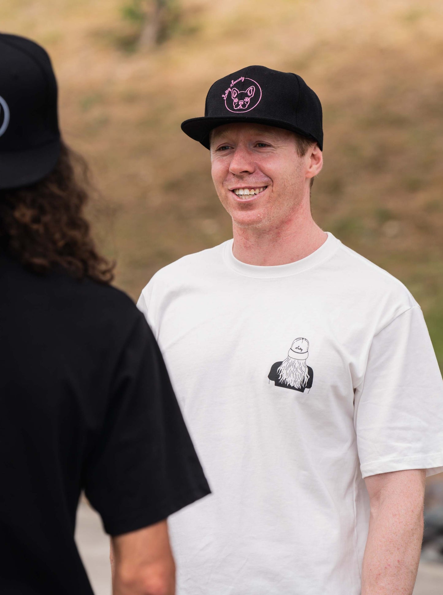 Salty Society Cap - Black / Pink