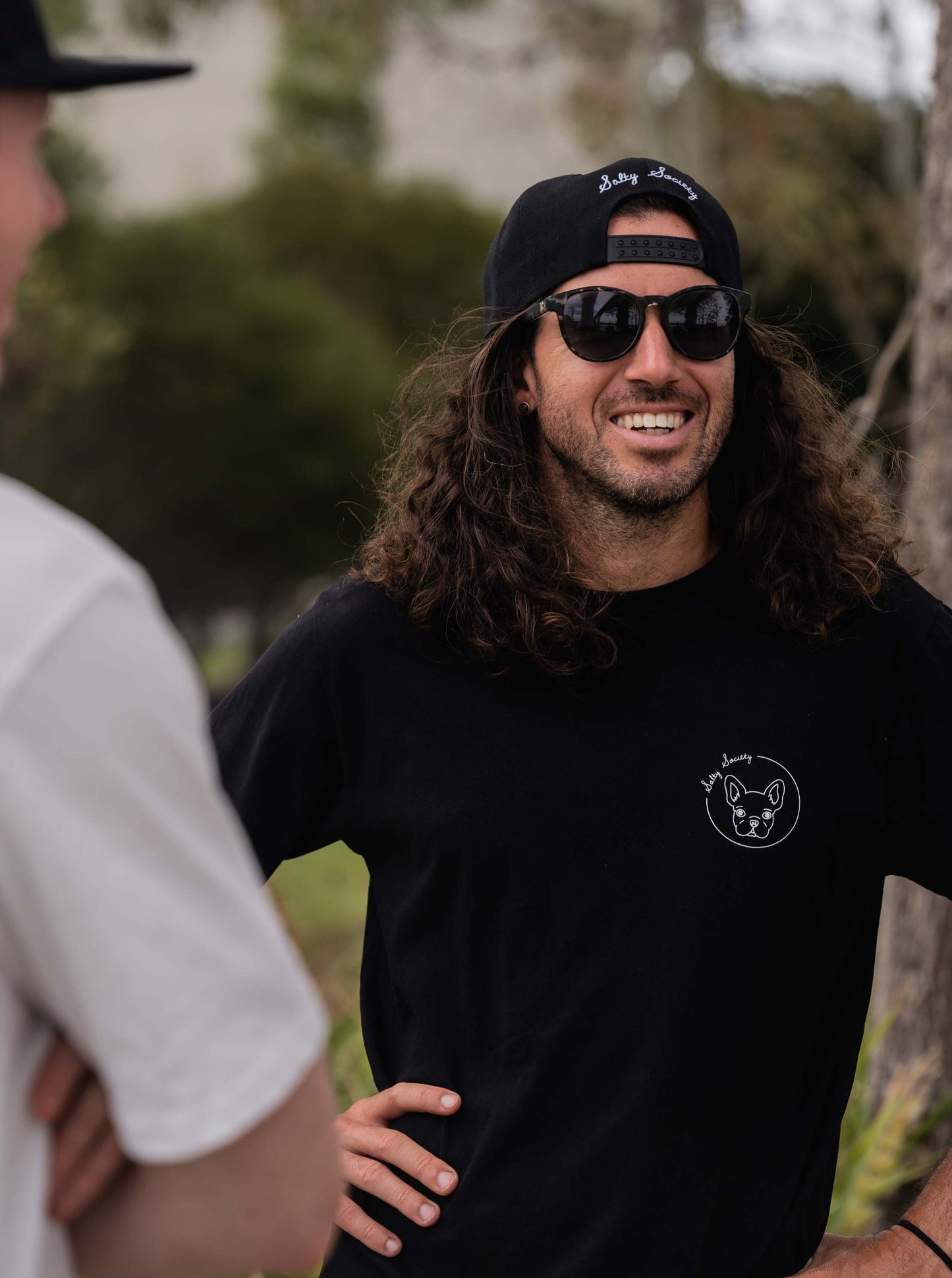 Salty Society Cap - Black / White