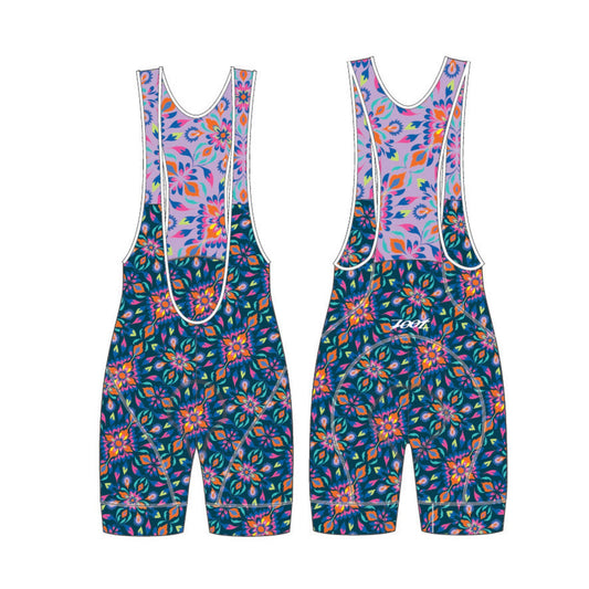 Women's Ltd Cycle Bib - Kaleidoscope