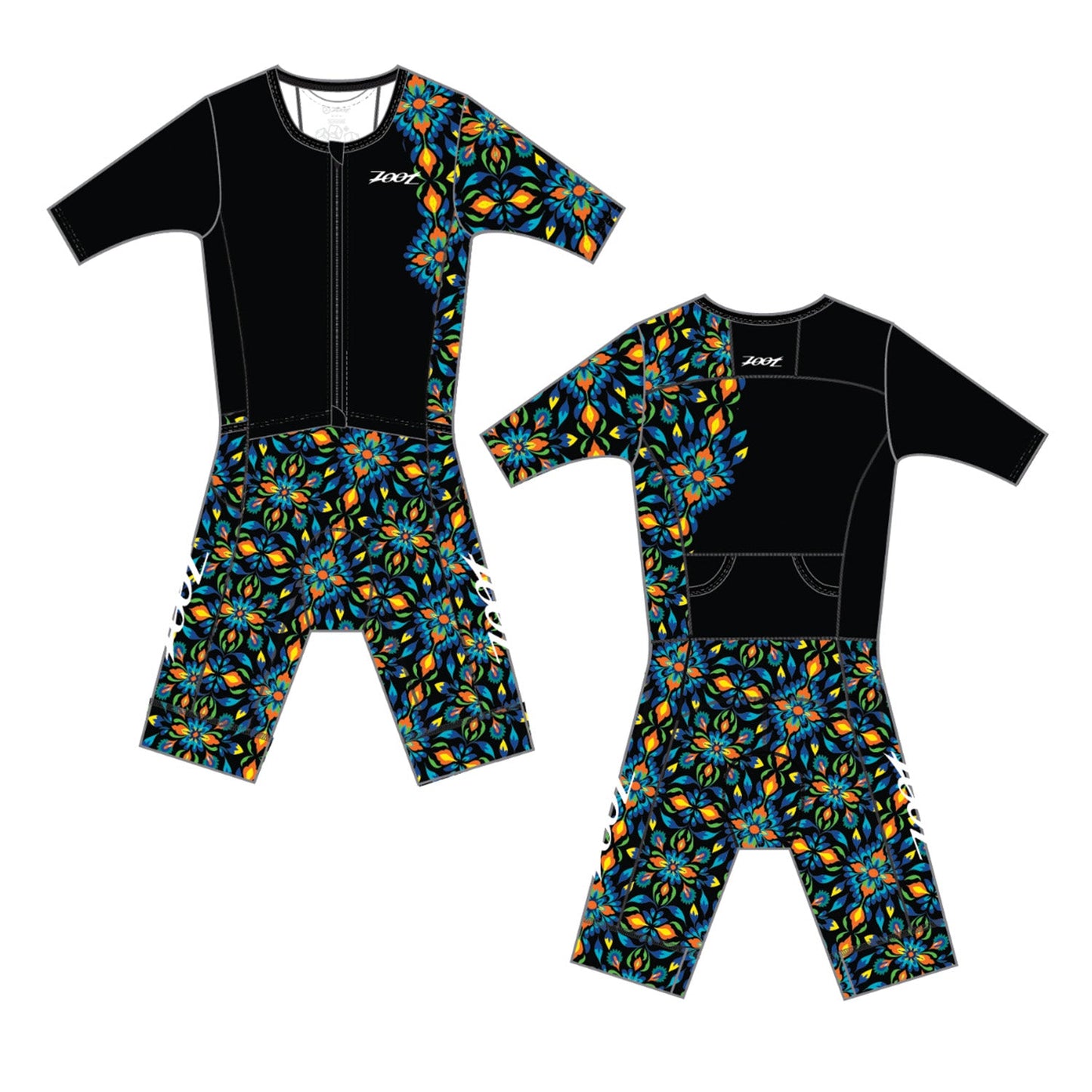 Men's Ltd Tri Aero Fz Racesuit - Kaleidoscope