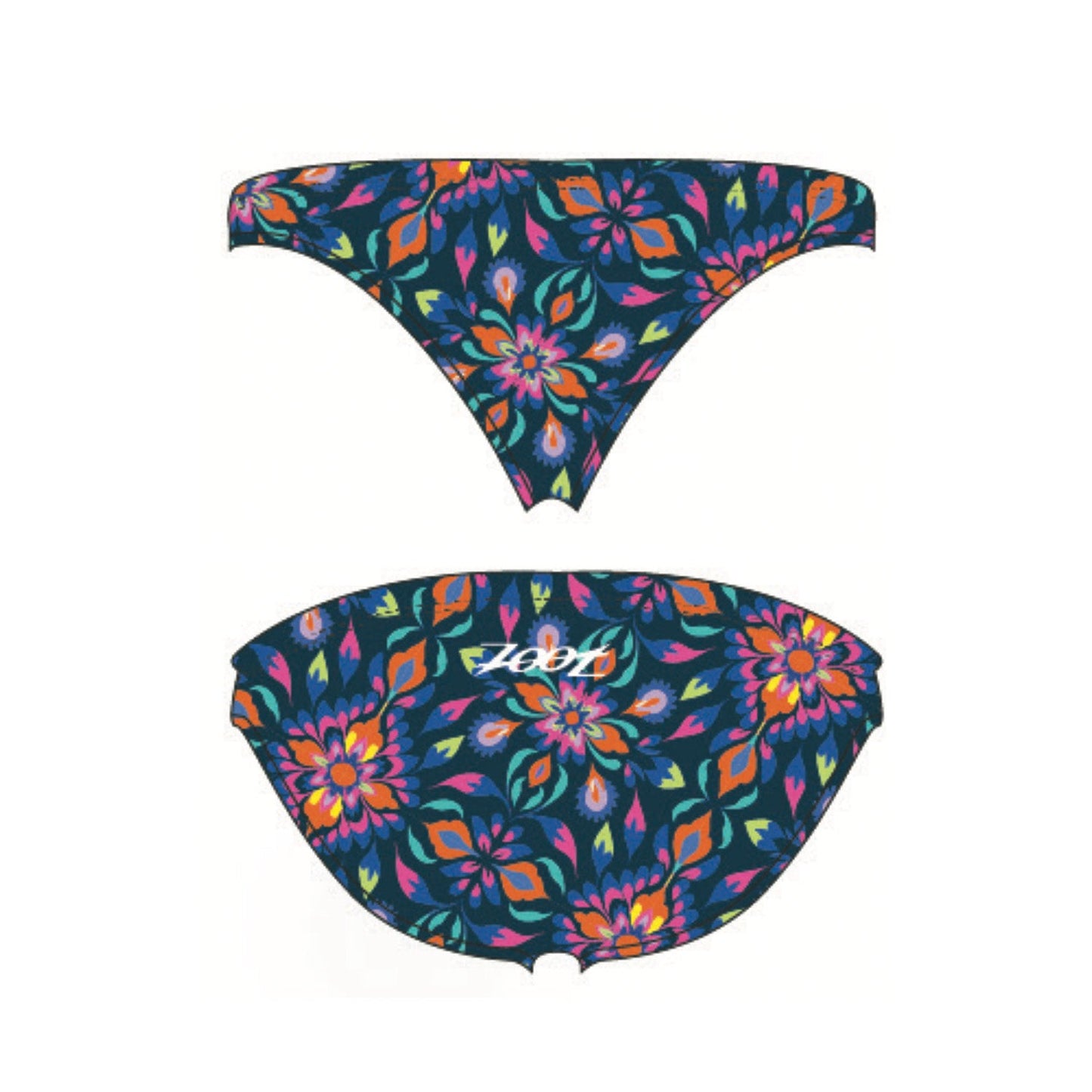 Women's Ltd Swim Bikini Bottom - Kaleidoscope