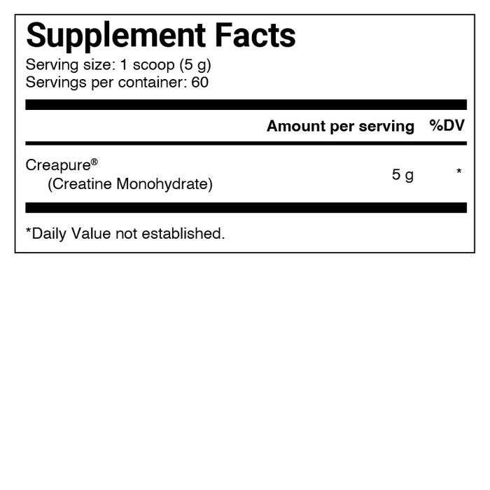 PILLAR CREATINE MONOHYDRATE