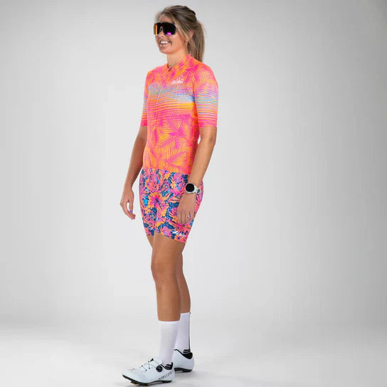 Women's Ltd Cycle Aero Jersey - Club Aloha