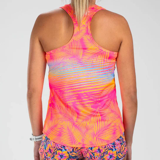 Women's Ltd Run Singlet - Club Aloha