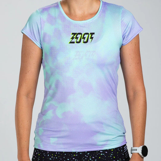Women's Ltd Run Tee - Electric