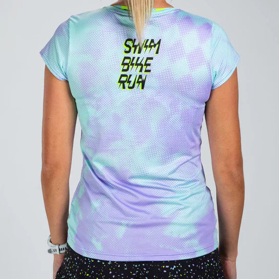 Women's Ltd Run Tee - Electric