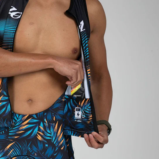 Men's Ltd Tri Aero Slvs Fz Racesuit - Club Aloha