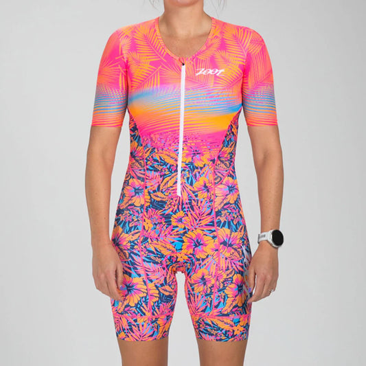 Women's Ltd Tri Aero Fz Racesuit - Club Aloha
